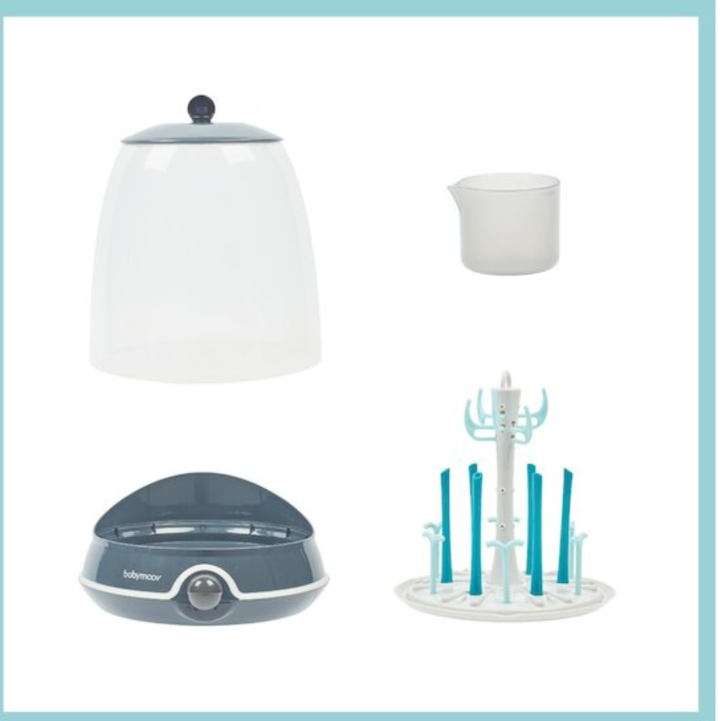 Babymoov Stérilisateur Turbo Vapeur Plus Bleu