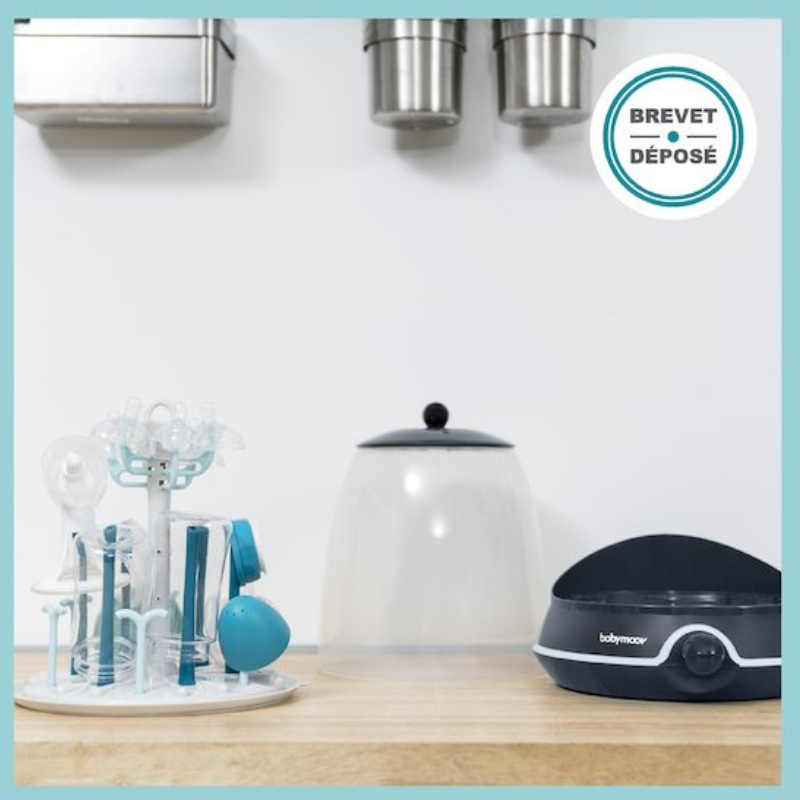 Babymoov Stérilisateur Turbo Vapeur Plus Bleu