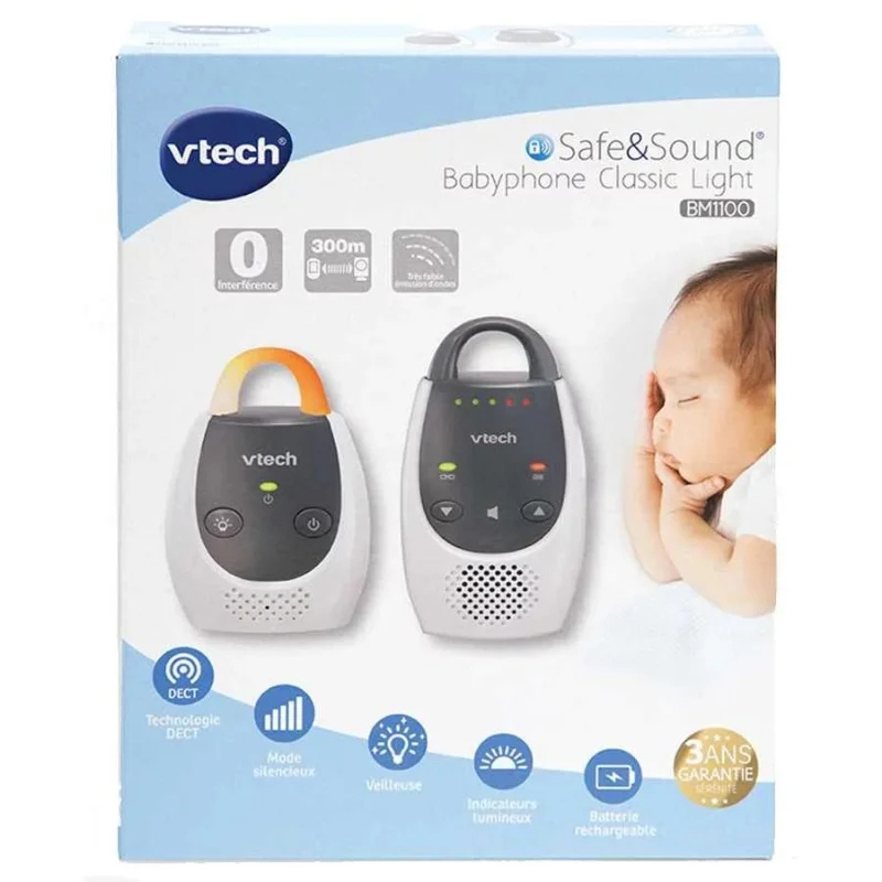 Babyphone audio Classic Light – Ecoute-bébé audio VTech