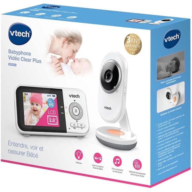 BABYPHONE VIDÉO CLEAR PLUS– VTECH