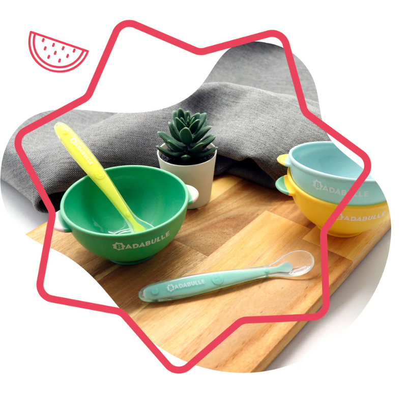 Badabulle Lot de 2 Cuillères Bébé 3m+