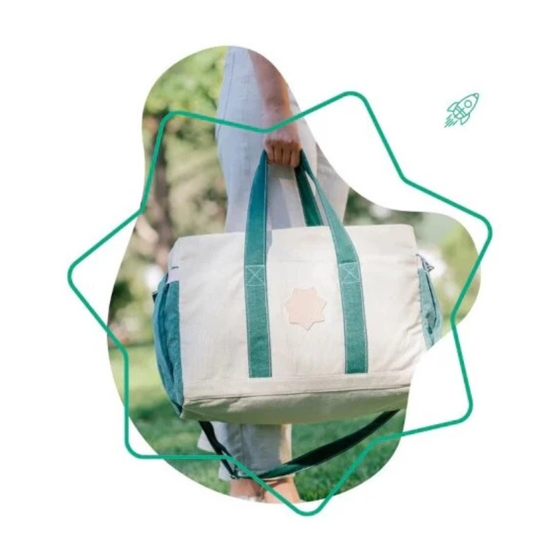 BADABULLE Sac à Langer Bowling Safari