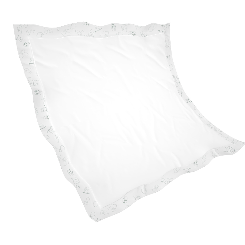 Bambo Nature Tapis de Change 60x60cm – 10 Unités