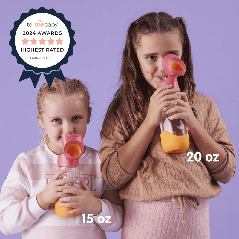 b.box Bouteille Tritan 450 ml - Lilac Pop