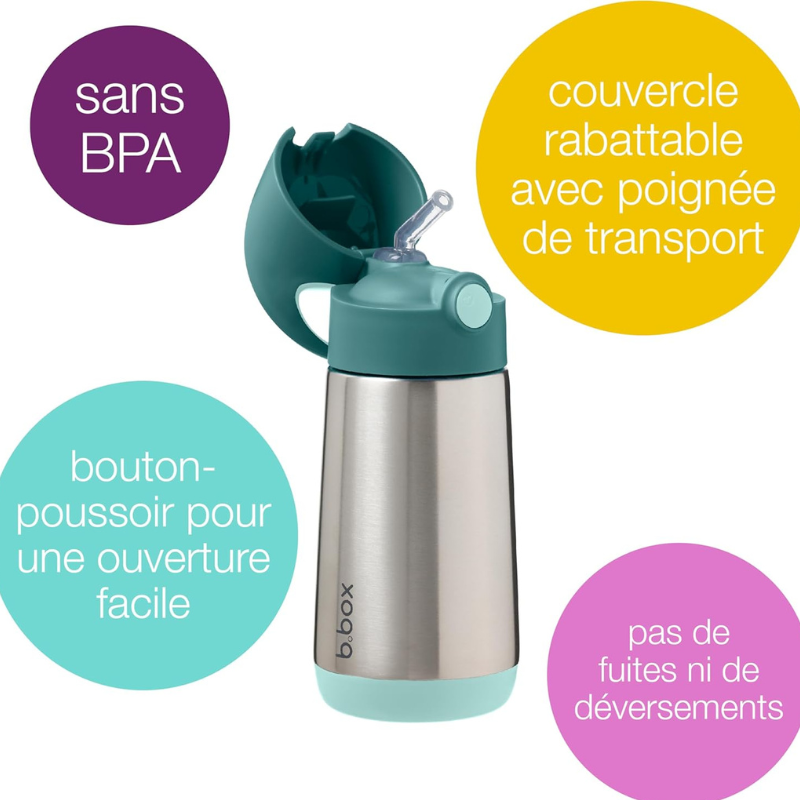 b.box Gourdes Isothermes 350ml – Forest