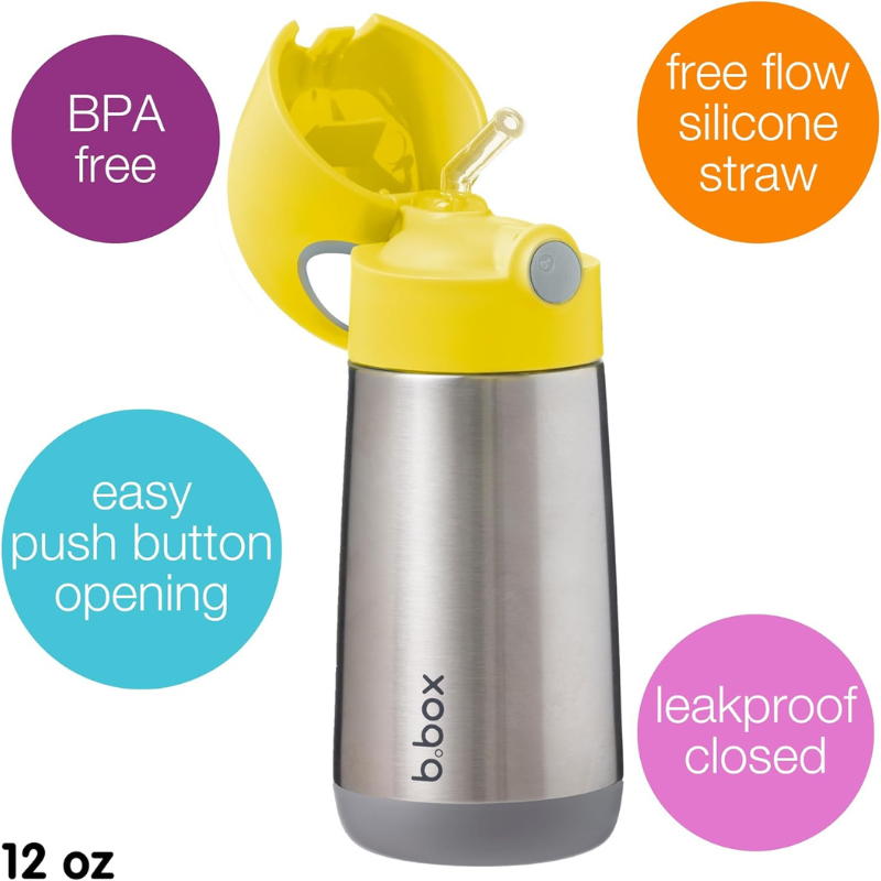b.box Gourdes Isothermes 350ml - Lemon