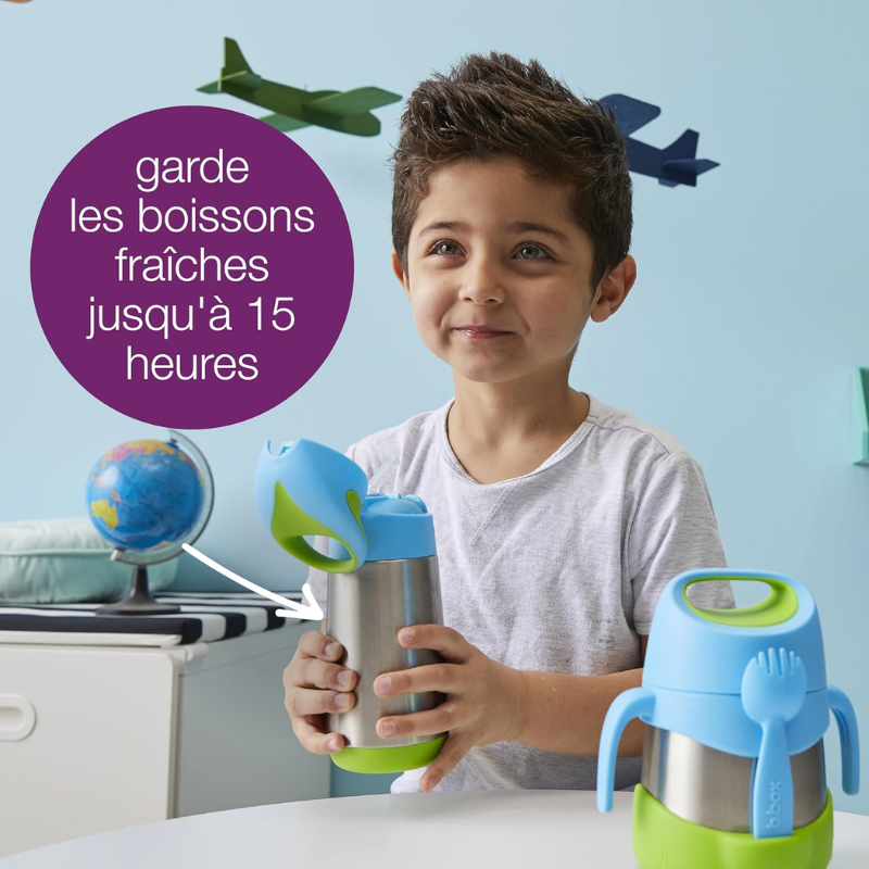 b.box Gourdes Isothermes 500 ml - Peachy