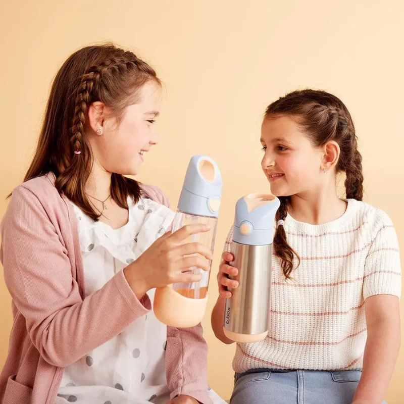 b.box Tritan Drink Bottle 600ml - Peachy