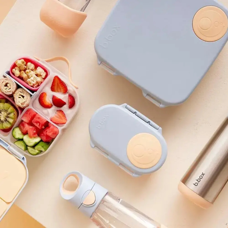 b.box Tritan Drink Bottle 600ml - Peachy