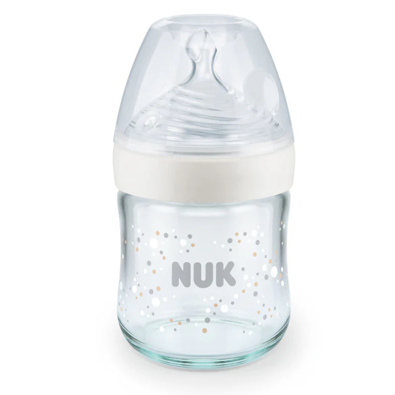 Biberon en verre NUK Nature Sens 120 ml