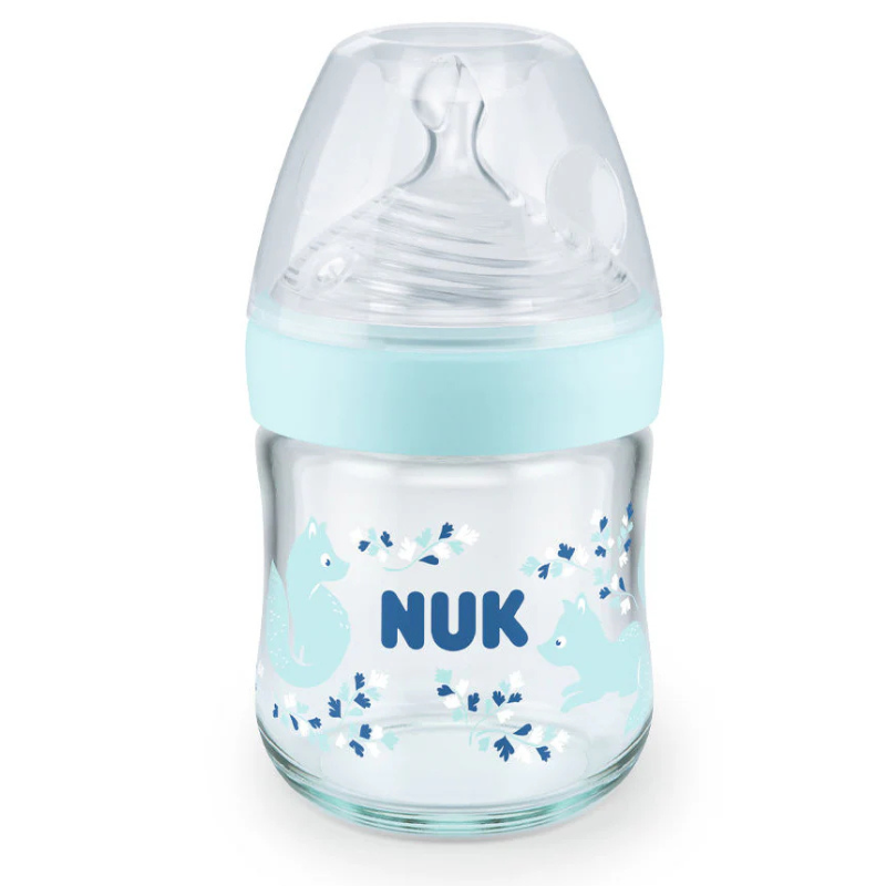 Biberon en verre NUK Nature Sens 120 ml
