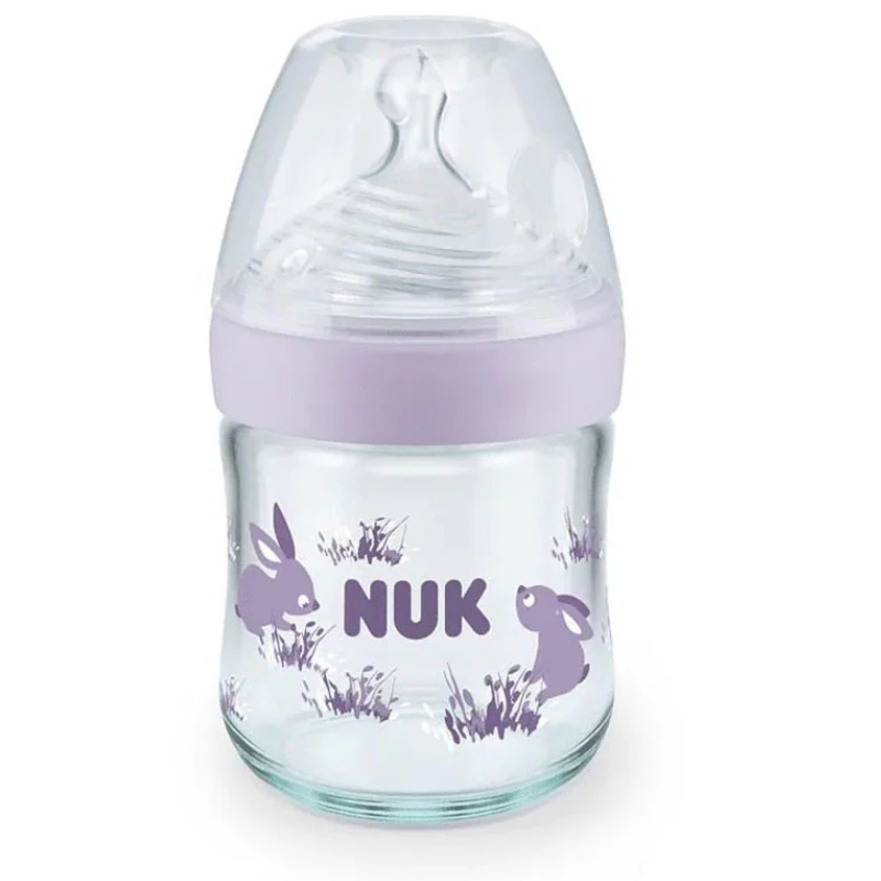 Biberon en verre NUK Nature Sens 120 ml