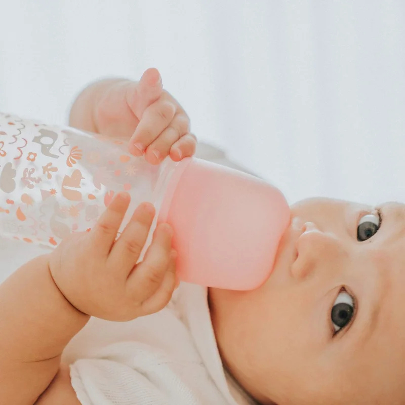 Biberon Memories avec tétine symétrique SX Pro M 270 ml orange