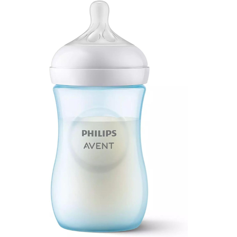 Biberon Natural 260 ml bleu - Philips Avent