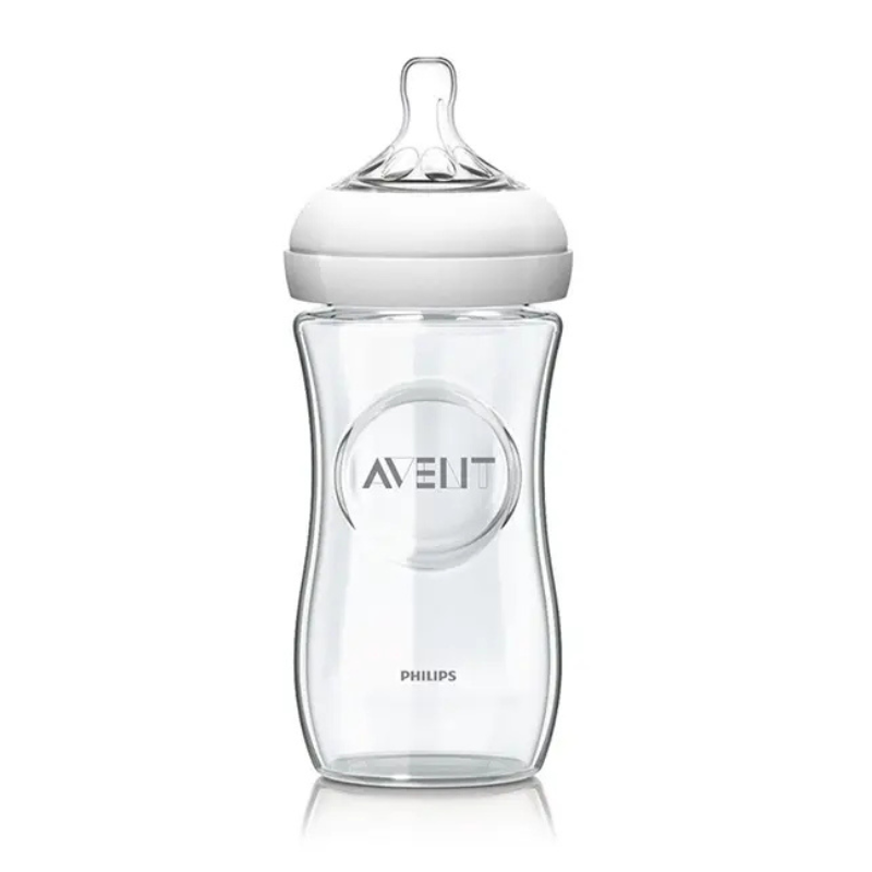 Biberon Natural en verre 240 ml de Philips Avent