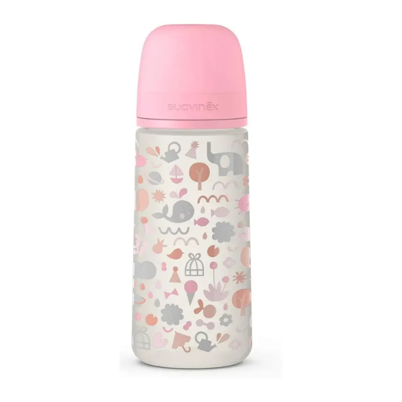 Biberon Suavinex avec Tétine Physiologique SX PRO Anti-Colic 6M+ - 360 ml