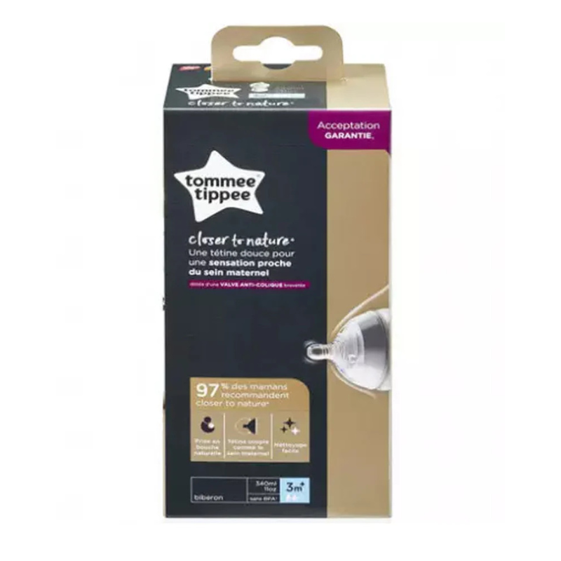 Biberon Tommee Tippee Closer to Nature 3m+ - 340ml