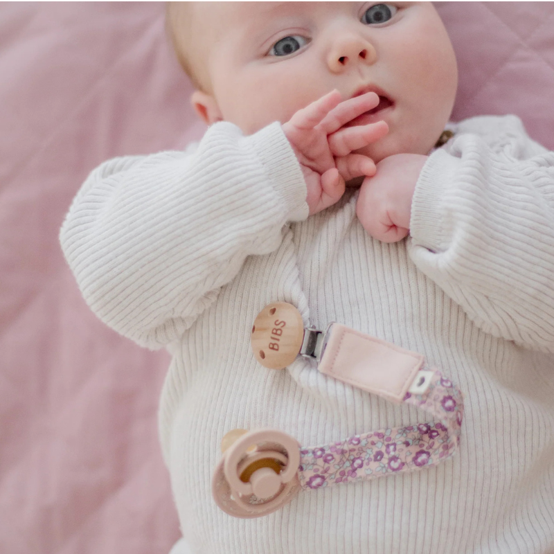 Bibs Attache-sucette Ruban - Sand