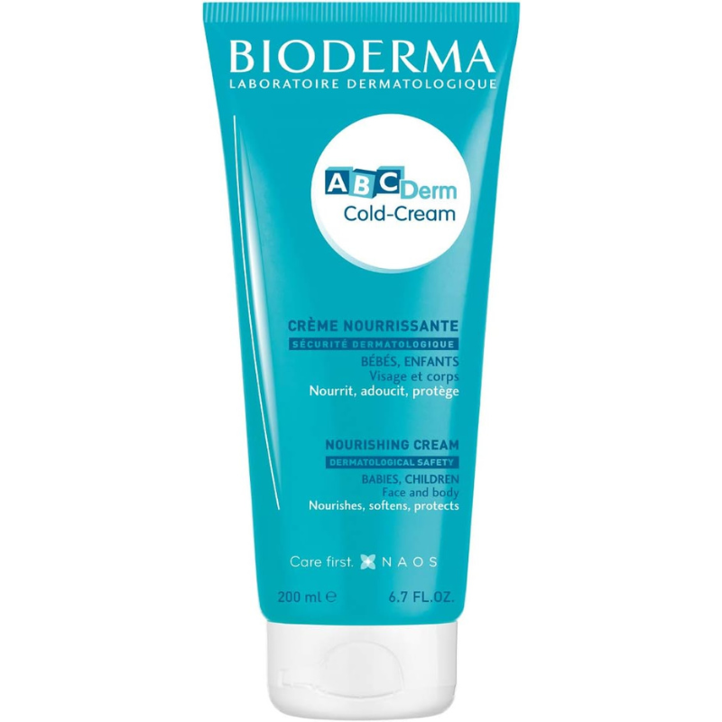 xx BIODERMA ABCDerm Cold-Cream Crème Corps Nourrit Intensément Protège des Agressions 200 ml