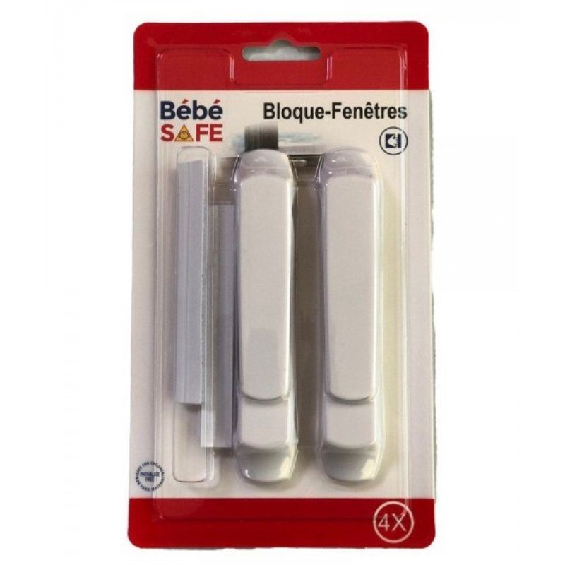 xx Bloque Fenêtre Bébé Safe - 4pcs