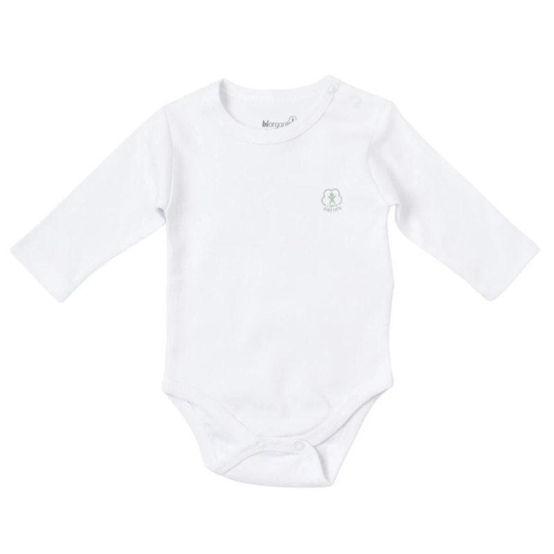 xx Body à manches longues  Blanc Biorganic