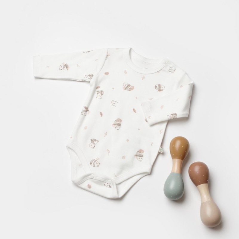 Body bébé bio-organique Love Our Earth 56007 Moka