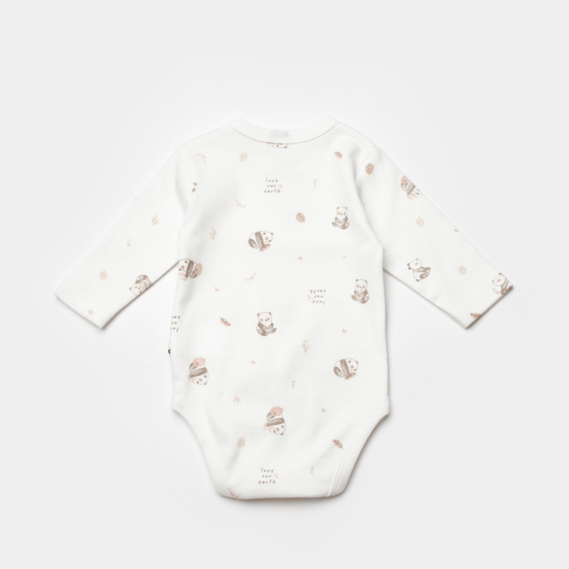 Body bébé bio-organique Love Our Earth 56007 Moka