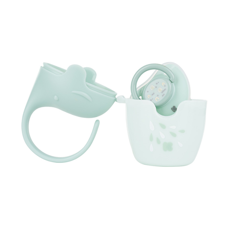 xx Boite à sucette pour 2 Elephant Mint Kikkaboo