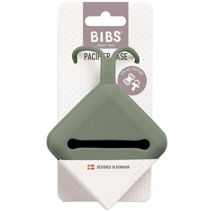 xx Boîte pour sucettes de BIBS – Vert Pine