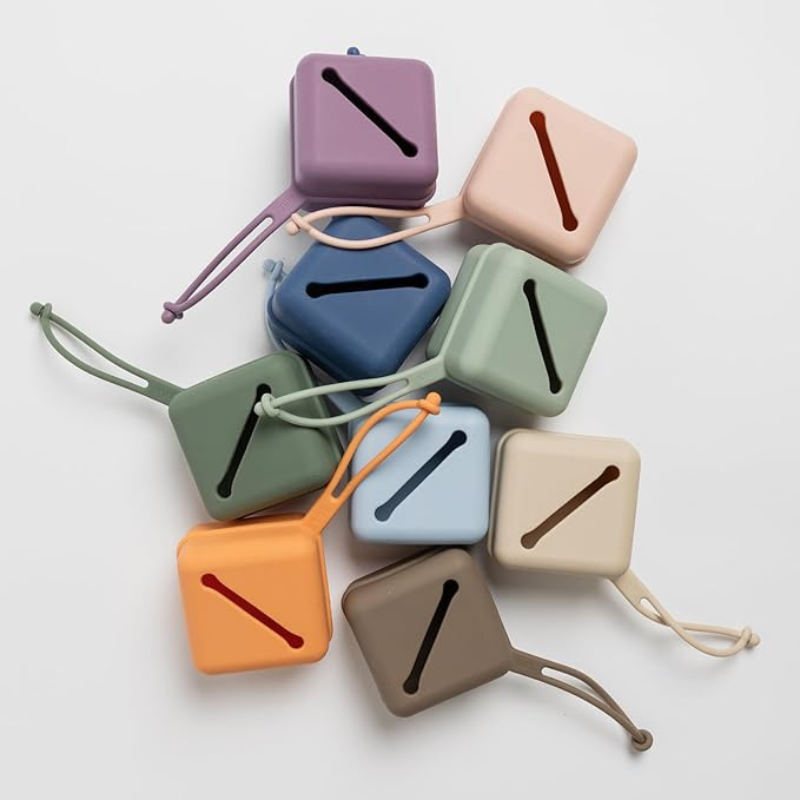 Boîte pour sucettes de BIBS – Vert Pine