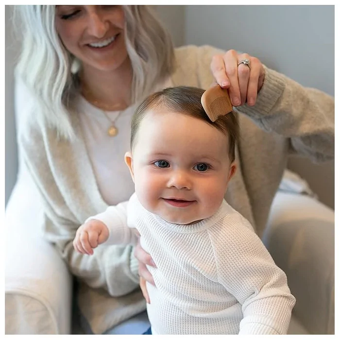 Brosse et peigne en bois tendre du Dr Brown's