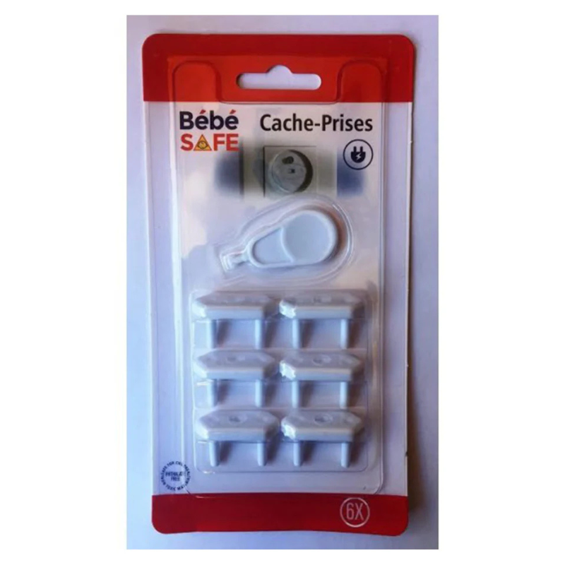 xx Cache Prise  de 6pcs - Bébé Safe
