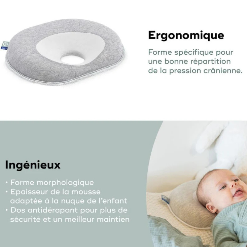 Cale tête bébé Lovenest (+) fresh smokey Babymoov