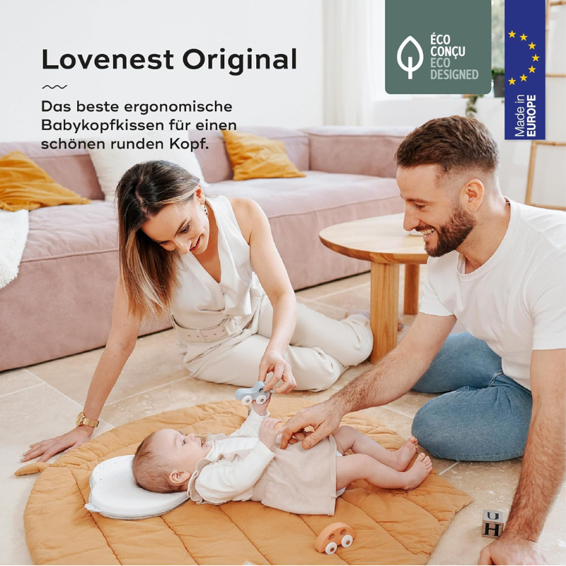 Cale tête bébé Lovenest original White Babymoov