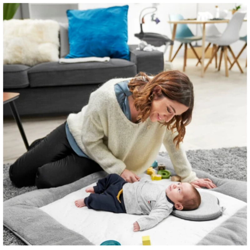 Cale tête Lovenest original smokey Babymoov coton organique (EU)