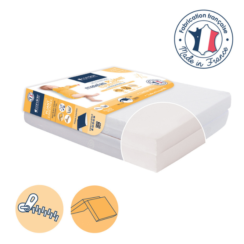 Candide Matelas pliant Essentiel 60x120 cm