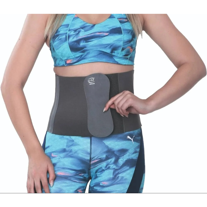 Ceinture abdominale flexible en polyester UM