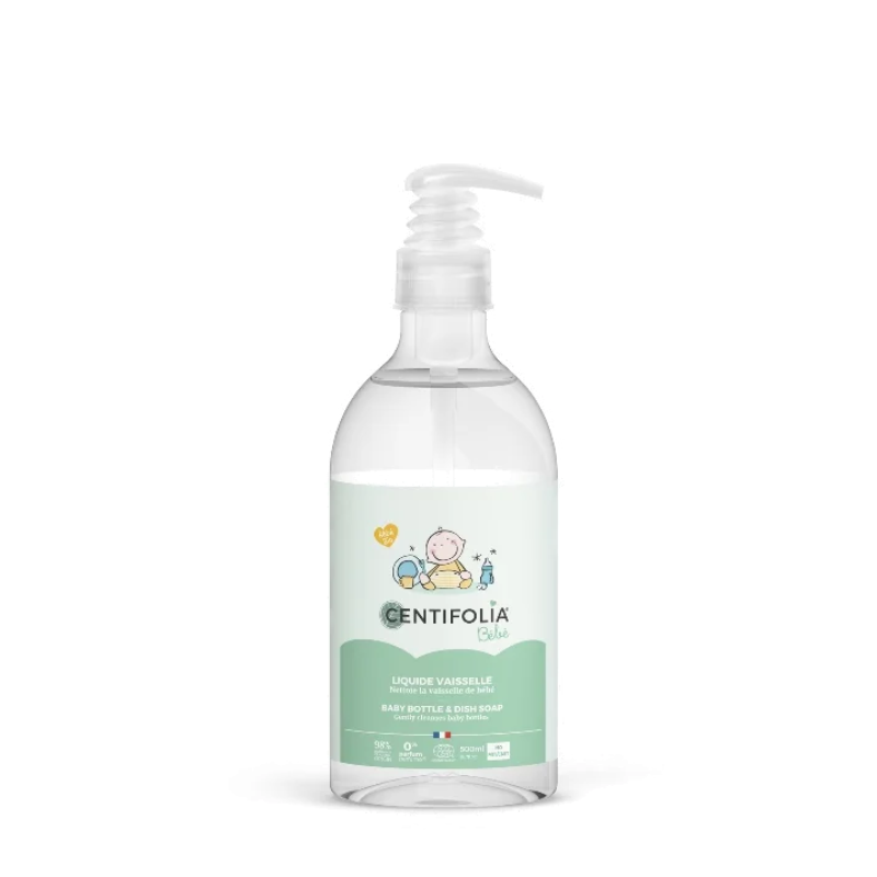 xx Centifolia Liquide Vaisselle Neutre pour Bébés 500ml