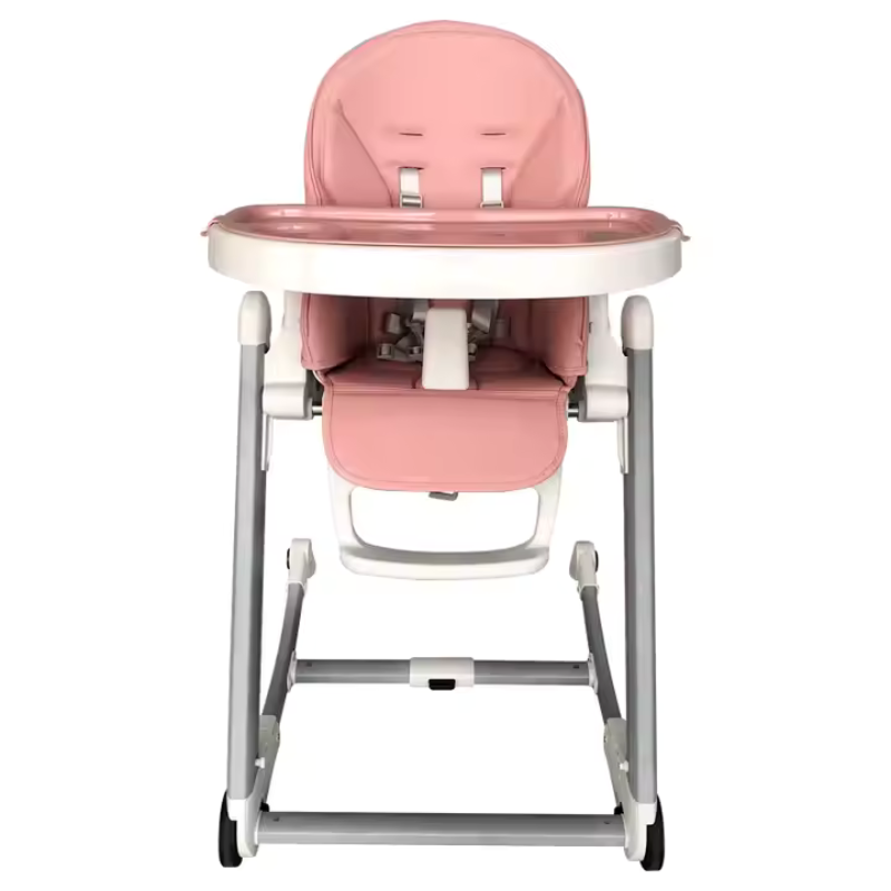 xx Chaise haute écologique IVOLIA Rose