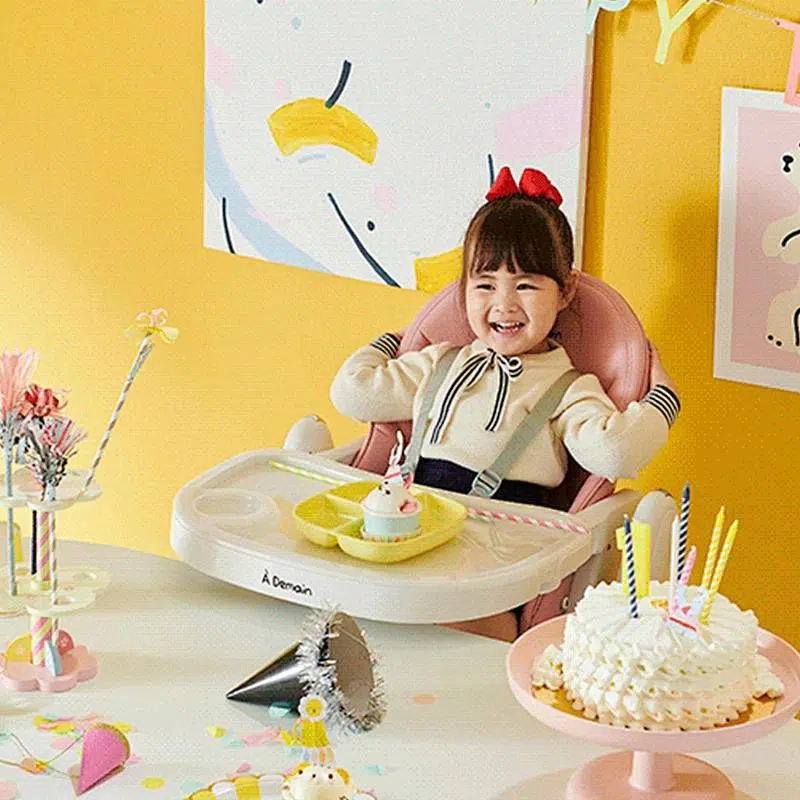 Chaise haute ERASME Gris – A Demain