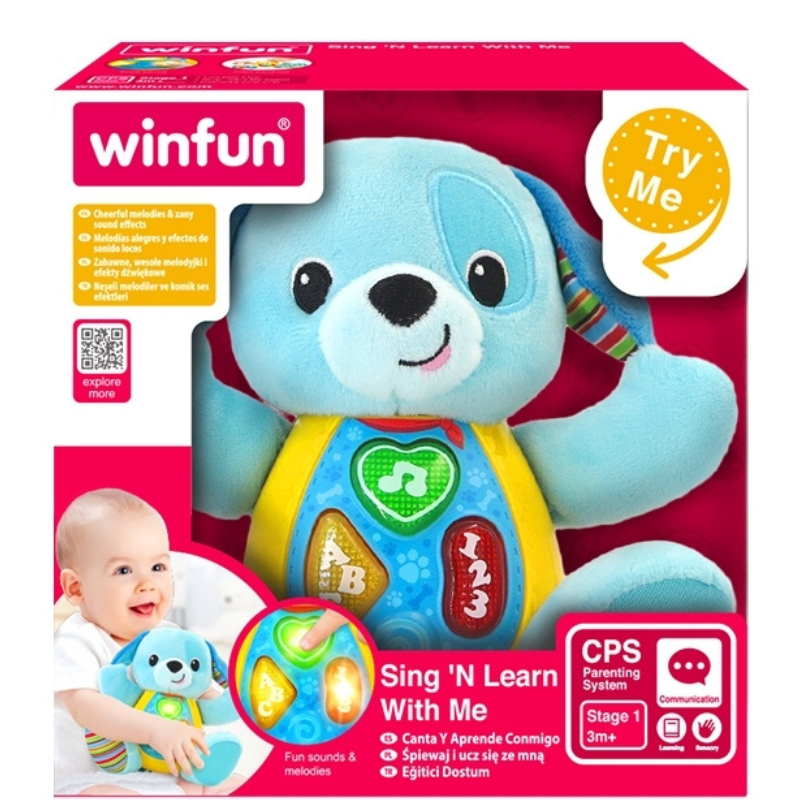 Chantez et apprenez avec moi - Blueberry Pup - Winfun
