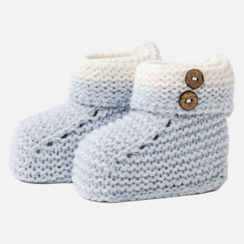 Chaussons d'hiver tricotés Andywawa pour bébé