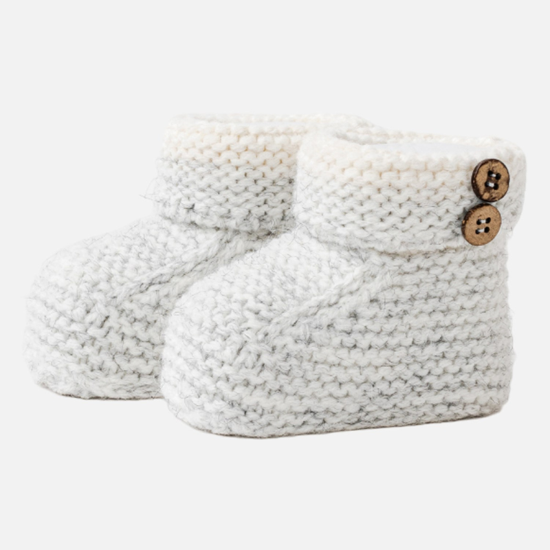 Chaussons d'hiver tricotés Andywawa pour bébé