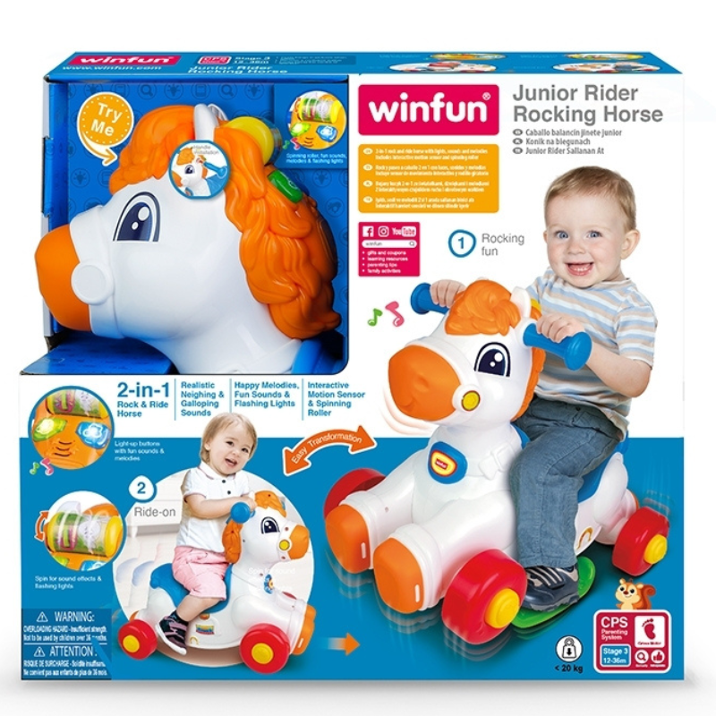 Cheval à bascule Junior Rider - winfun