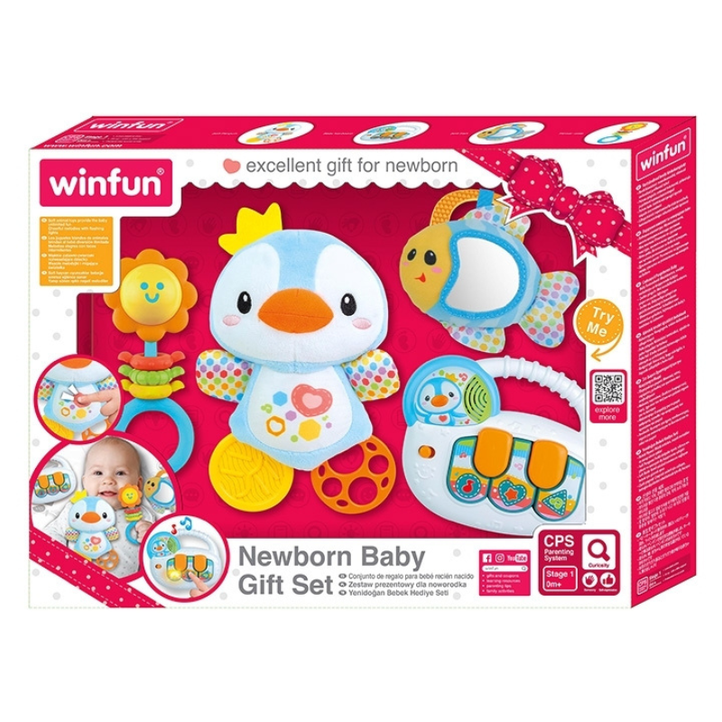 Coffret cadeau pour nouveau-né- winfun