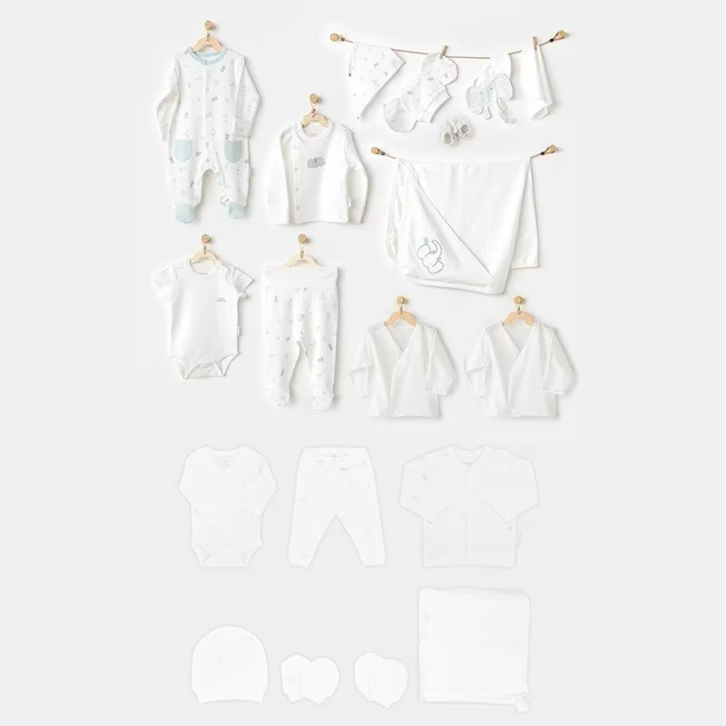 Coffret de naissance 20 pièces Andywawa – Collection The Zoo Balboa (Réf. AC25262)