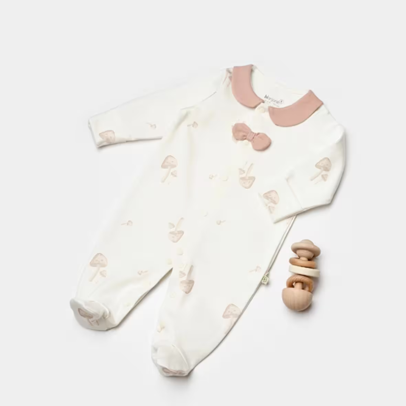 Combinaison bébé  60794 Beige clair - Biorganic