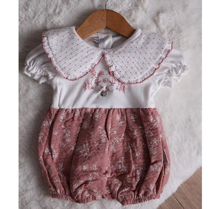 xx Combinaison en mousseline pour bébé fille Babydola 15180
