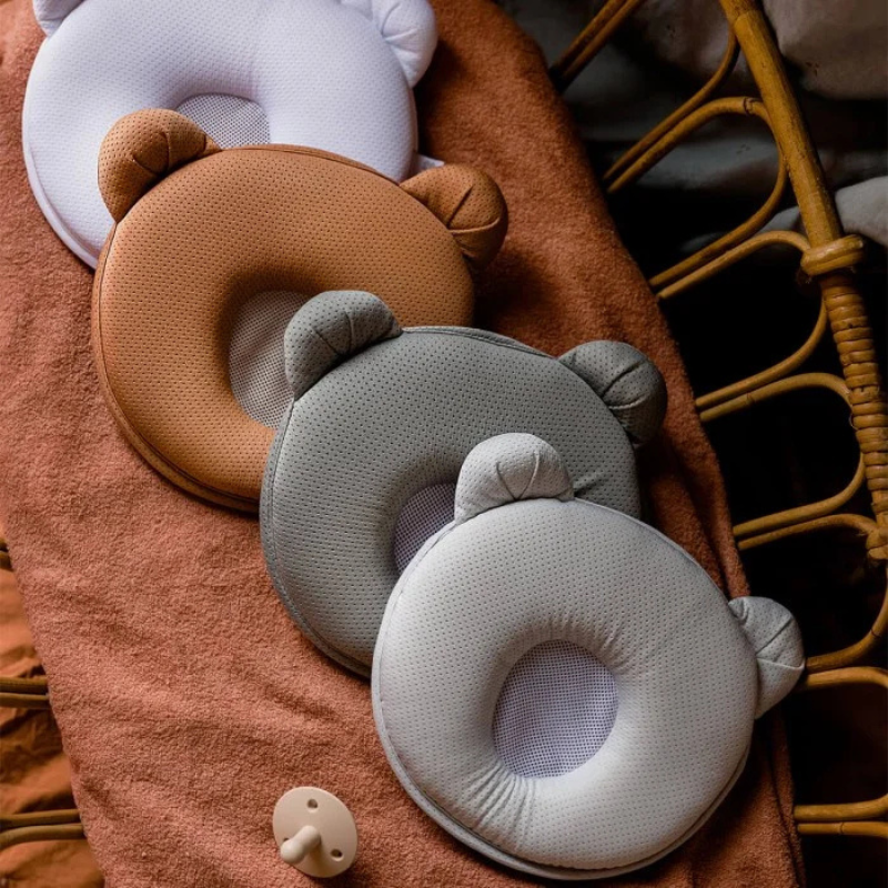 Coussin cale tête bébé P'tit Panda Air+ Kaki - Candide Expert