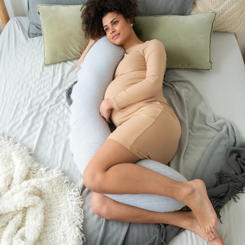 Coussin d'Allaitement et Maternité Buddy Classic - Light Gris - Doomoo